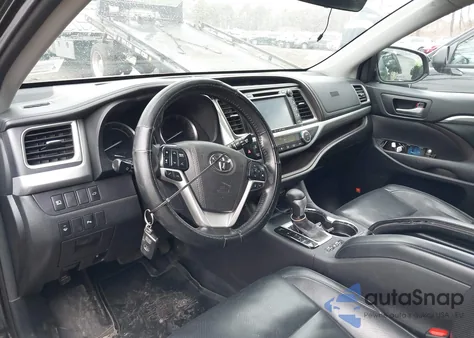 2017 Toyota Highlander Hybrid Limited z USA, uszkodzony, nr VIN 5TDDGRFH3HS022162